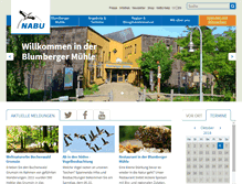 Tablet Screenshot of blumberger-muehle.nabu.de